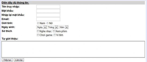 Đưa dữ liệu tự động vào các ô ngày tháng năm Khi người dùng click vào 20