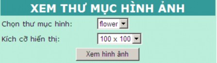 Kết quả sau khi nhấn Xem hình ảnh 26 Xây dựng 2 trang web n h ư hì n h s a u Khi 6