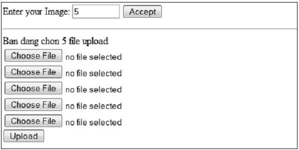 Hình 3 14 Giao diện trang Upload file Vậy toàn bộ code của trang upload này sẽ như 1