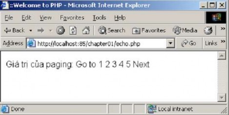 Hình 2 4 Kết quả thực hiện trang echo php 2 2 Các kiểu dữ liệu trong PHP 2 2 1 2