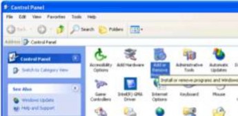 Hình 4 2 Vị trí của Add or Remove Program Trong cửa sổ mở ra tiếp tục chọn vào 8