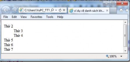 Hình 2 16 Kết quả chạy file ví dụ 2 11 2 12 Sử dụng font Thẻ FONT dùng 1