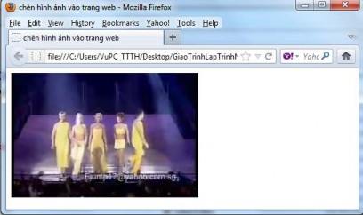 Hình 2 17 Kết quả chạy ví dụ 2 13 2 14 5 Chèn các Java Applets Ngoài khả năng 2
