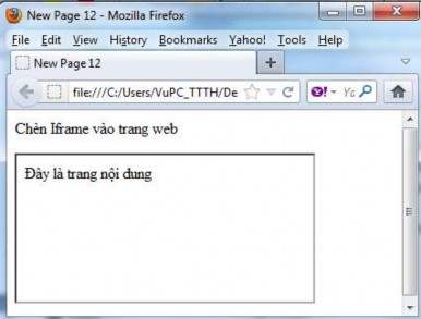 Hình 2 23 Kết quả chạy ví dụ 2 20 2 20 Định dạng bằng CSS 2 20 1 Khái niệm 4