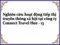 Nghiên cứu hoạt động tiếp thị truyền thông xã hội tại công ty Connect Travel Hue - 13