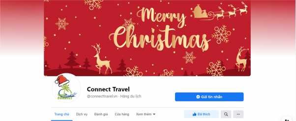 Hình 2 3 Trang fanpage Connect Travel Nguồn Fanpage công ty Connect Travel Hue Hình 2 4 1