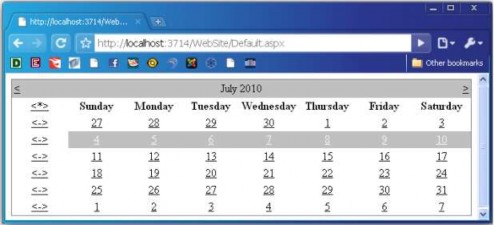Hình 3 38 Minh họa sử dụng điều khiển Calendar Điều khiển CalendarDay 2