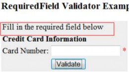 Hình 3 42 Kết quả thực thi RequiredFieldValidate Thông báo lỗi sẽ không xuất 2