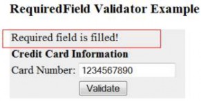 Hình 3 42 Kết quả thực thi RequiredFieldValidate Thông báo lỗi sẽ không xuất 3