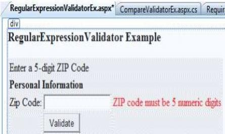 Giao Diện Trang Regularexpressionvalidatorex .aspx