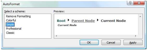 Hình 3 88 Thay đổi định dạng của SiteMappath Chọn mục Auto Format chọn một 3