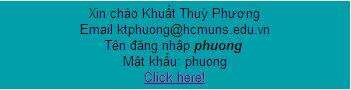 Khi người dùng click vào Click here thì mở trang mới và hiển thị lại 19