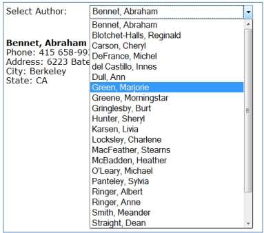 Hình 4 8 Giao diện trang AuthorBrowser aspx Nội dung thiết kế trang AuthorBrowser aspx 1