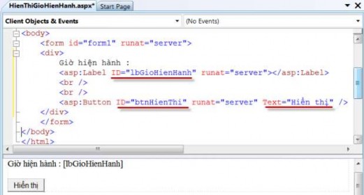 Hình 5 5 Giao diện trang sử dụng Web Services Thiết lập tham chiếu đến ứng dụng 1