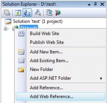 Hình 5 12 Thêm Web Services vào ứng dụng Nhập thông tin đường dẫn của Web 8