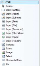 Hình 3 10 Các HTML Server Controls HTML Server Controls bao gồm hai nhóm chính thuộc lớp 4