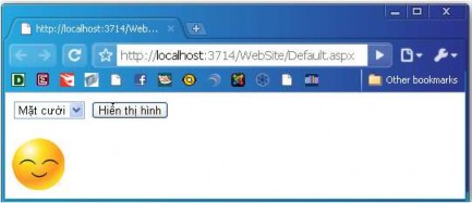 Hình 3 15 Minh họa sử dụng điều khiển HtmlForm HtmlInputButton HtmlInputButton 4