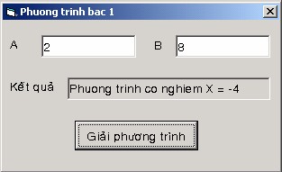 Bài tập 5 Thiết kế chương trình cho phép nhập vào các hệ số a b c của 4