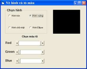 Bài tập 3 Lập chương trình sử dụng các điều khiển thông dụng cho phép thực 2