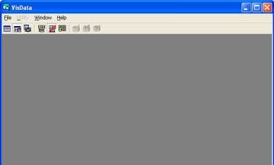 Hình 5 1 Cửa sổ Visual Data Manager VisData Bước 2 Từ menu của VisData chọn 1