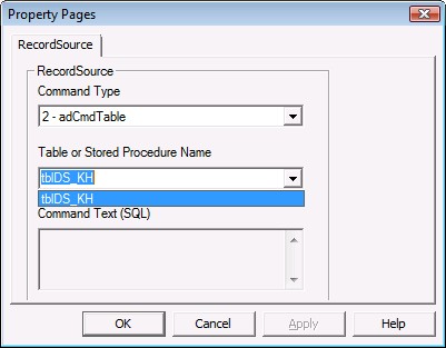 Sau khi thực hiện xong việc kết nối và chọn nguồn dữ liệu để hiển thị 12
