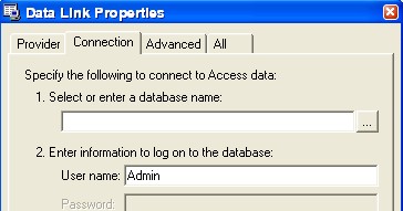 Tại hộp Select or enter a database name chúng ta nhấn nút ở bên phải để tìm 6
