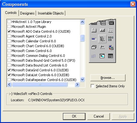 Khi đó trên hộp công cụ sẽ có các điều khiển sau Bước 2 Đưa vào form 12