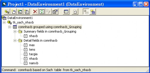 Bước 4 Nhấn chuột phải vào report chọn Insert Group Header Footer để bổ sung 2