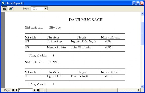Ví dụ Ví dụ tổng hợp Sử dụng Visual Basic 6 0 xây dựng chương trình quản 7