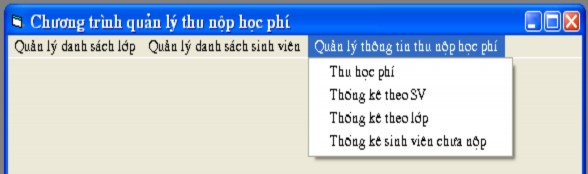 c Lập trình xử lý các yêu cầu  Quản lý hồ sơ sinh viên  Quản lý danh 9