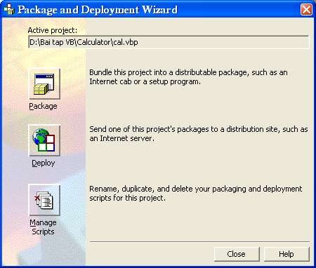 Hình 5 19 Hộp thoại Package and Deployment Wizard Bước 4 Chọn Package để đóng gói 3