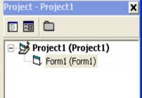 Cửa sổ Project quản lý toàn bộ chương trình project đang thiết kế Trong cửa 23