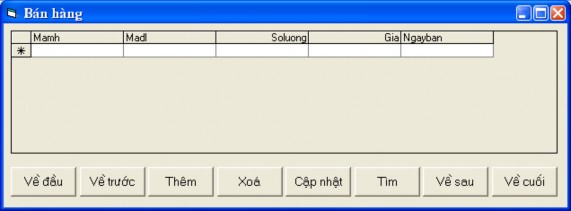 c Tạo form chính cho chương trình trên đó có menu để gọi các form và hiển thị 11