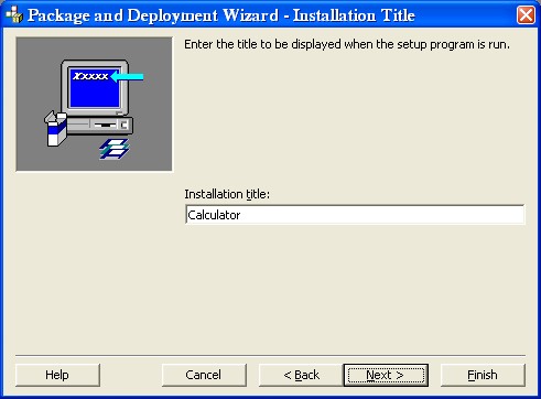 Hình 5 24 Hộp thoại Package and Deployment Wizard Installation Title Bước 11 Nhấn nút 2
