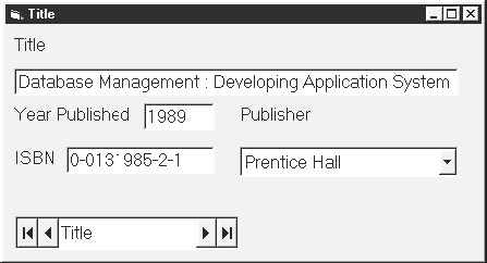 Bài tập 3 Sử dụng Visual Basic 6 0 thực hiện các công việc sau a Tạo cơ sở 5