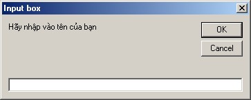 Hình 2 6 Ví dụ hộp nhập dữ liệu 2 10 Quy ước viết lệnh 2 10 1 Lệnh gán 5