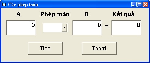 Giải Bước 1 Thiết kế form theo mẫu bằng cách đưa vào form Label TextBox 6