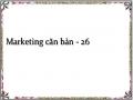 Marketing căn bản - 26