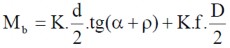 Lực đóng phanh K sẽ là Phanh có hai đôi bề mặt ma sát nên mômen phanh là Trong 15