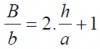 Với móc câu tiêu chuẩn thì h a Lúc này quan hệ tỷ lệ giữa các cạnh hình 8