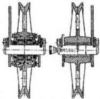 Hình 1 43 Ròng rọc dùng ổ lăn và Ròng rọc dùng ổ trượt c Các thông số cơ 2