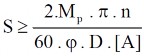 Xác định chiều rộng của má phanh b Chiều rộng b của má phanh tính theo áp lực 36