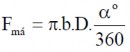 Trong đó α là góc bao giữa má và đĩa phanh Ta được Hoặc chiều rộng b 38