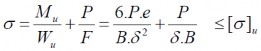 Trong đó B Chiều dày chốt cóc δ Chiều cao của tiết diện đang xét e 5