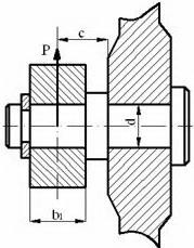 Hình 1 51 Chốt trong cơ cấu bánh cóc – con cóc 1 6 2 Mô men phanh trong cơ cấu 7