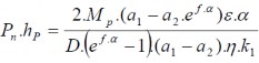 Với Phanh đai tổng hợp Bề rộng đai phanh B được tính toán dựa vào áp lực 35