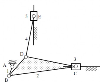 Hình 1 33 Bài 2 Tính bậc tự do của cơ cấu chuyển động theo quỹ đạo cho 13