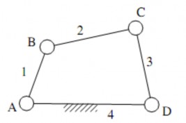 Hình 1 28 Cơ cấu 4 khâu bản lề Tách khỏi cơ cấu khâu dẫn 1 và giá 4 sẽ còn 8