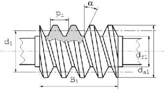 Hình 6 5 Tr ục vít Ácsimét Trục vít thân khai được cắt ren trên máy tiện 5
