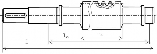 Hình 8 9 Kết cấu th ường dùng của trục vít 8 1 4 Thông số làm việc chủ yếu 9